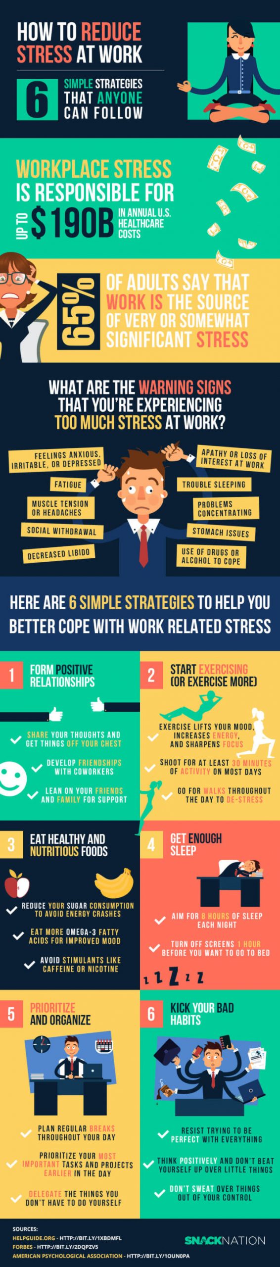 Six Simple Strategies to Reduce Stress at Work - CHCI