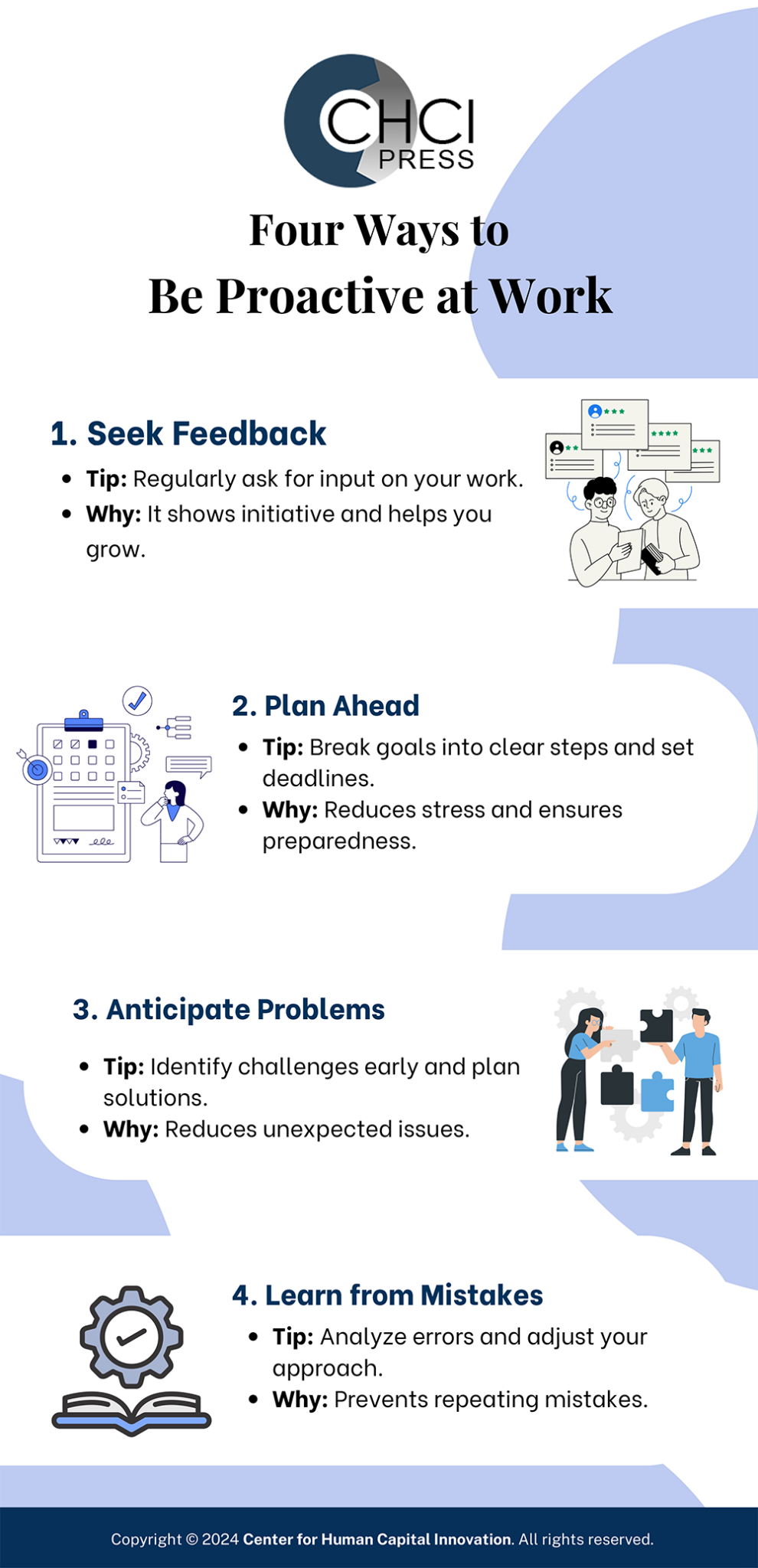 Four Ways to be Proactive at Work - Center for Human Capital Innovation