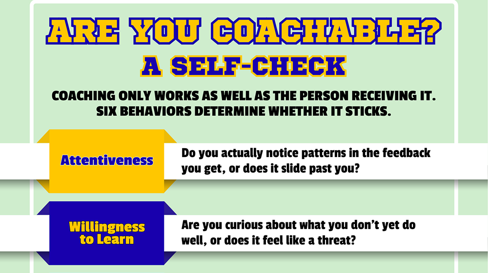 Are You Coachable 2